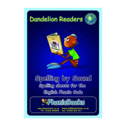 Dandelion Readers Spelling by Sound Workbook