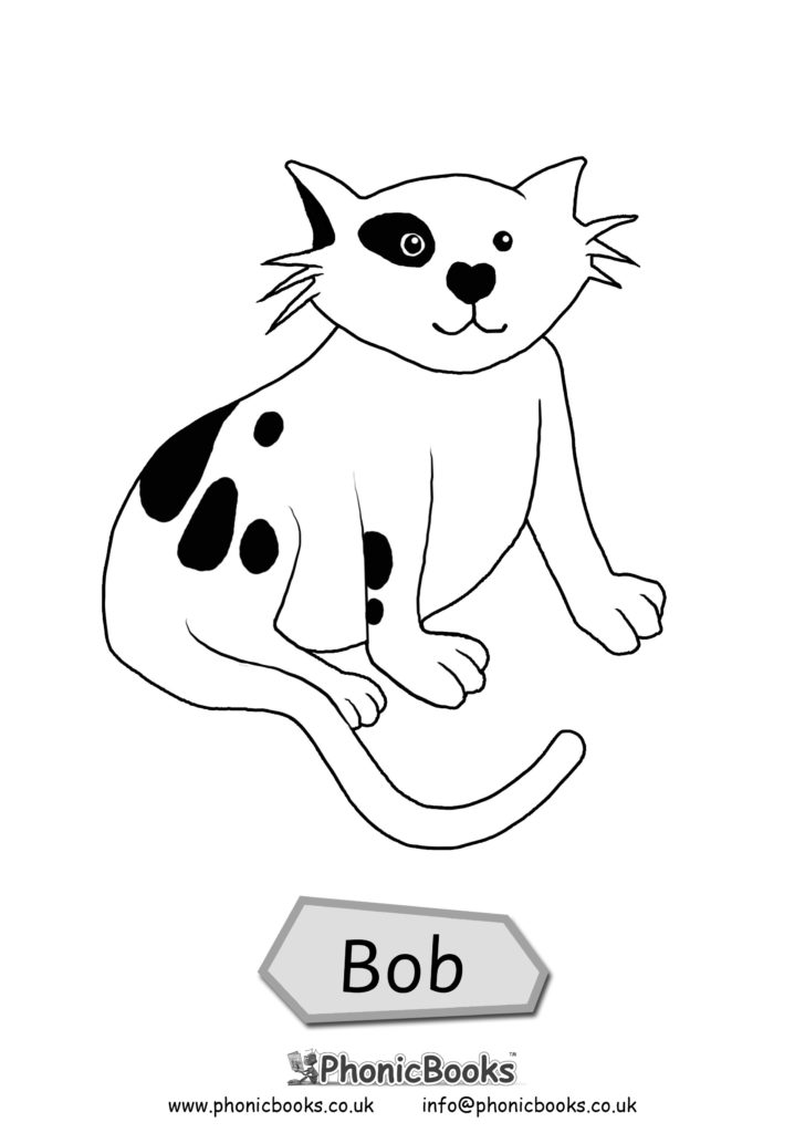 Early Years Colouring Pages - Bob