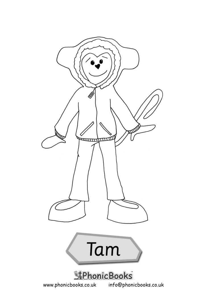 Early Years Colouring Page TAM